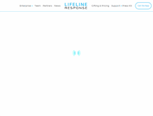 Tablet Screenshot of llresponse.com